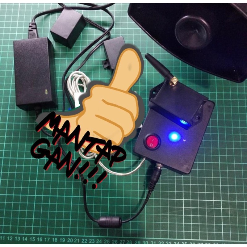 Alarm  Rumah Walet GSM double Sensor / maling walet /alarm / anti maling walet /rumah walet