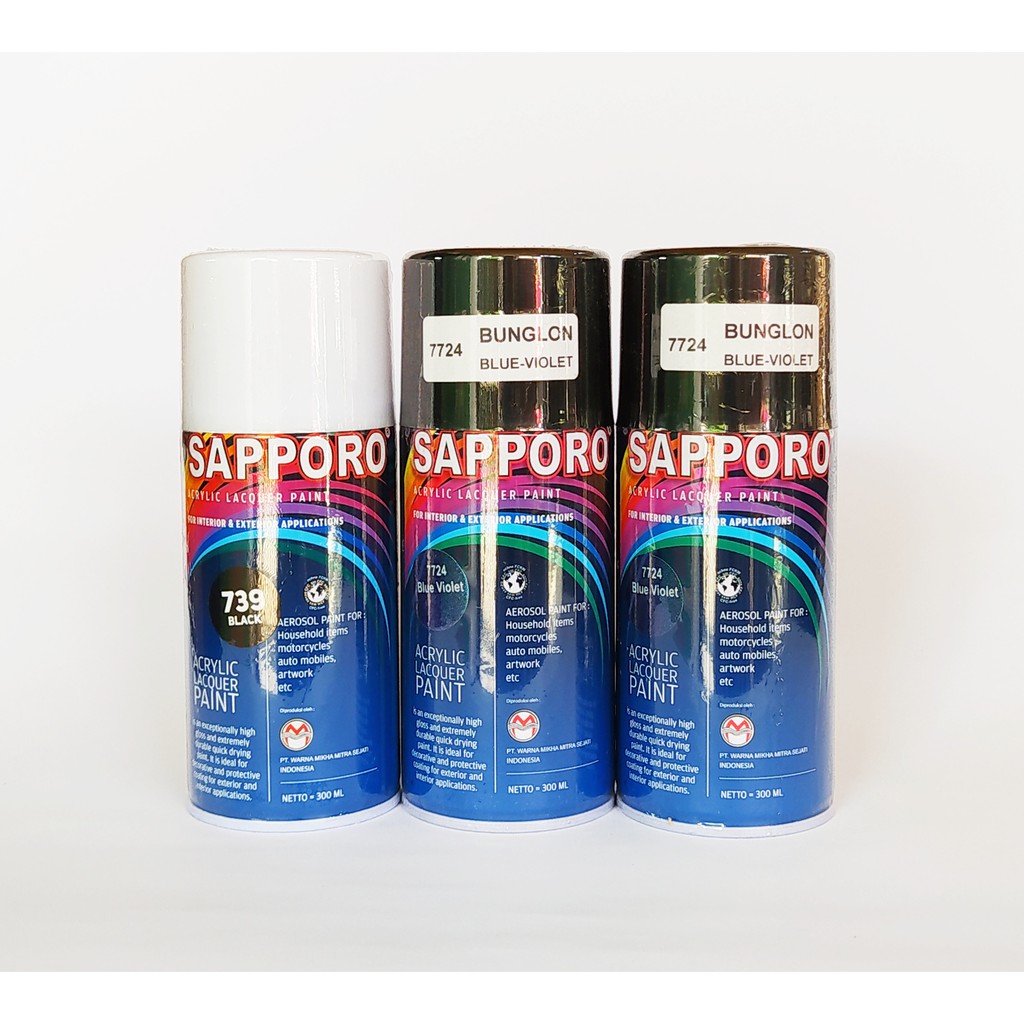 SAPPORO BUNGLON BLUE VIOLET 7724 PILOX BUNGLON 300mili