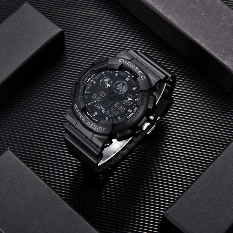 Jam Tangan Pria Merk DIGITEC DG-2011T Original Free Box