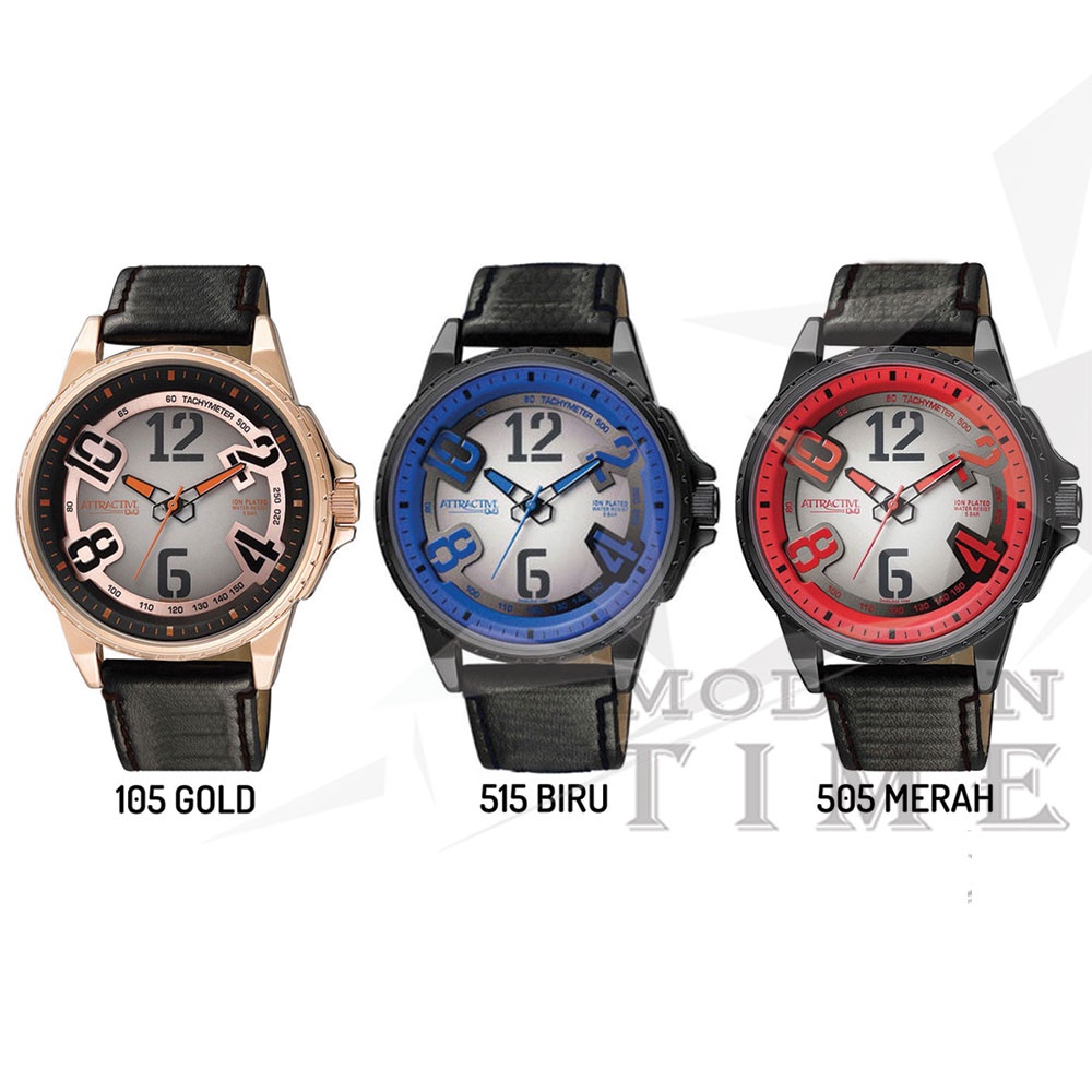 Q&amp;Q QQ Original - DA66J - Jam Tangan Pria - Kulit