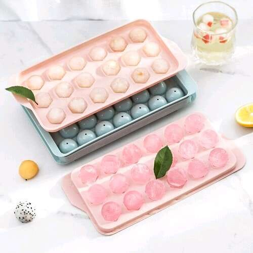 Cetakan Bulat Es Batu 33 Round Ice Cube Tray alat cetak es batu