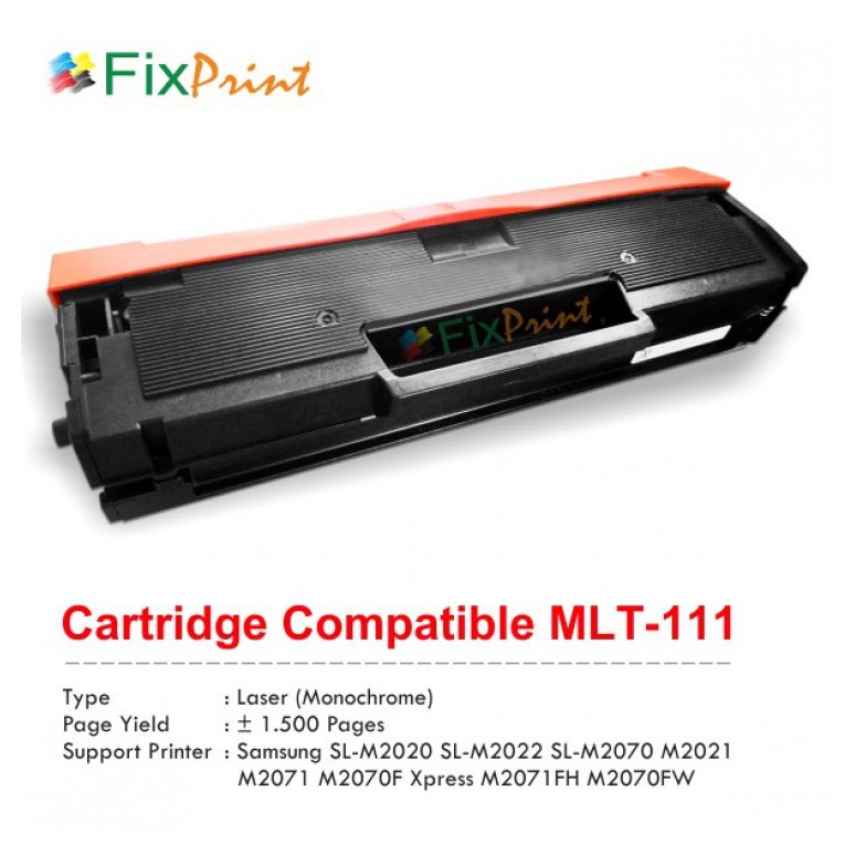 Compatible Cartridge Toner Samsung MLT-D111 D111S Printer M2020 M2022