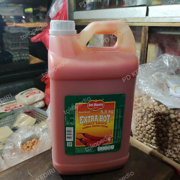 

best produk] delmonte saos sambal extra hot 5,7kg