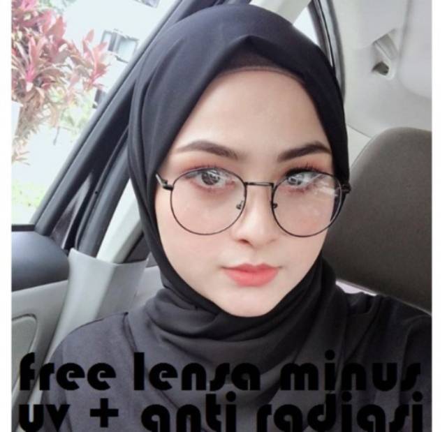 Frame Kacamata Wanita, Kaca mata Anti Radiasi, Kacamata Minus, Kaca mata Trendy, Kacamata New Korea