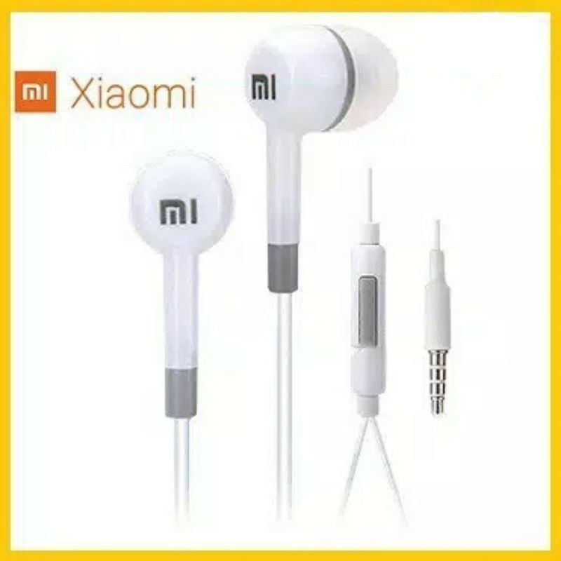 HF HEADSET/EARPHOME XIAOMI MI 9A + MIC DAN JACK AUDIO 3.5MM