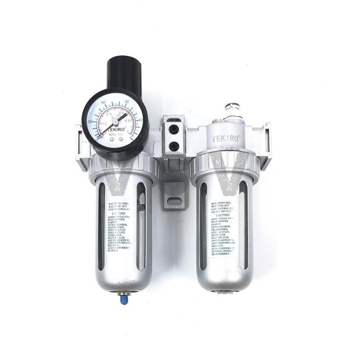 Tekiro air control unit double Air Filter angin compressor Tekiro