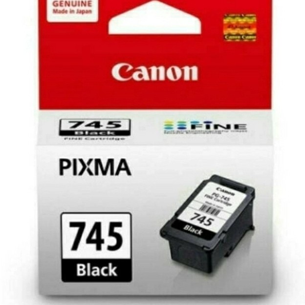 PAKET TINTA CANON  745 BLACK &amp; CANON 746 COLOUR  ORIGINAL