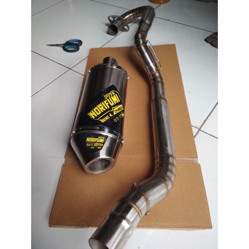 knalpot crf norifumi  full stenlies suara manatap