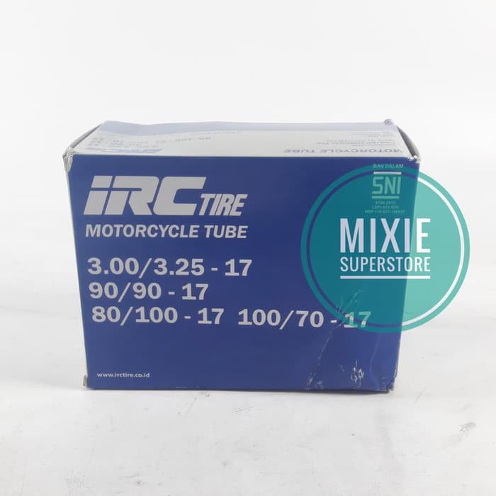 Ban Dalam Motor Merk IRC Ukuran 300/325 ( 90/90 80/100 100/70 ) Ring 17