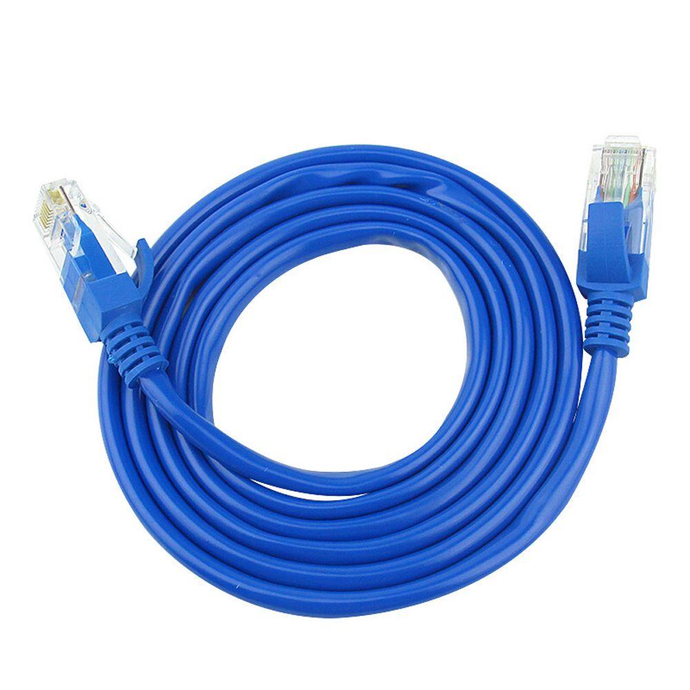 Kabel LAN Agustina 1PC Jaringan Eterna Komputer RJ 45sekat Cat 5e Channel Internet Modem Cat5 Patch Cord