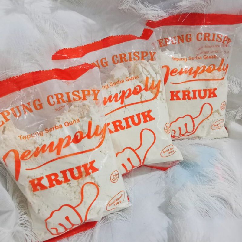 

Tepung Kriuk Cap Jempol 130g X 10pcs - Tepung Serba Guna