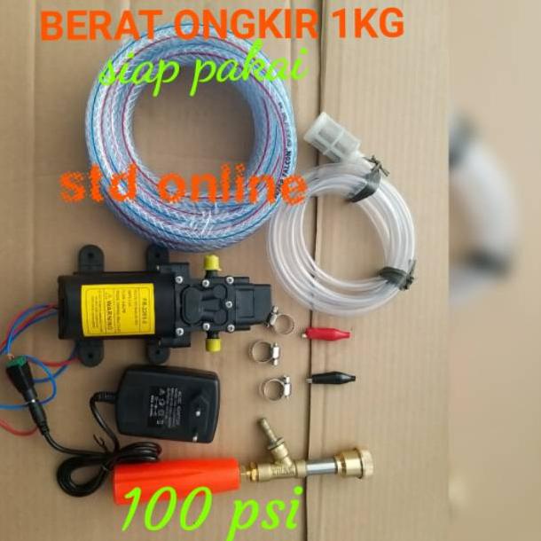 Promo Ongkir 1Kg  Steam Cuci Motor 100 Psi Alat Cuci Ac Rumah Cuci Mobil Doorsmears Siap Pakai