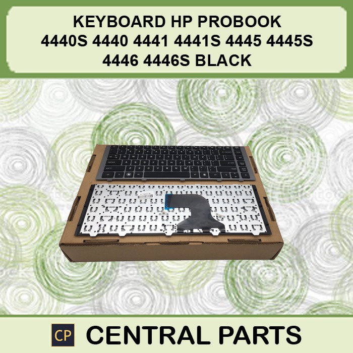 Keyboard HP Probook 4440 4441 4446 4441S 4445s 4446S HITAM