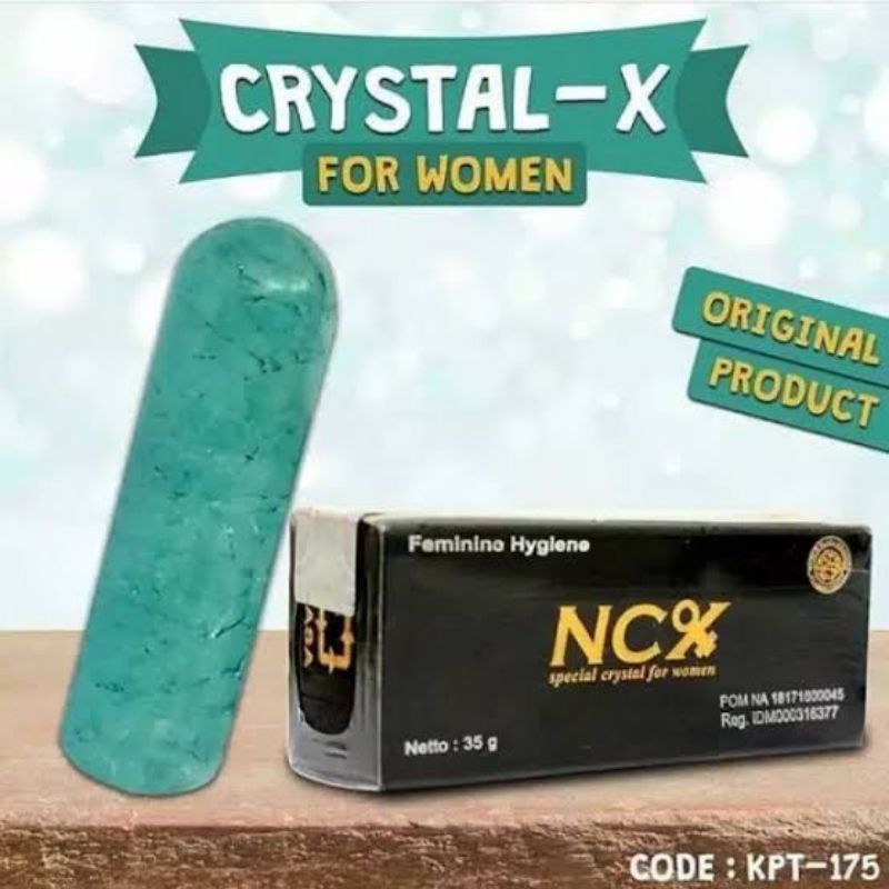 CRYSTAL X NCX / ATASI KEPUTIHAN DAN BAU TIDAK SEDAP