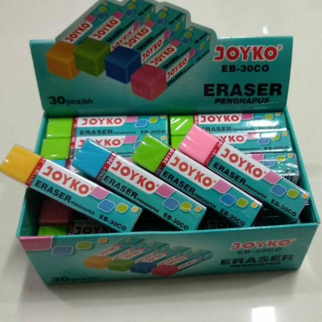 

PENGHAPUS JOYKO / PENGHAPUS PENSIL / ERASER / KARETPENGHAPUS / PENGHAPUS PENSIL KECIL