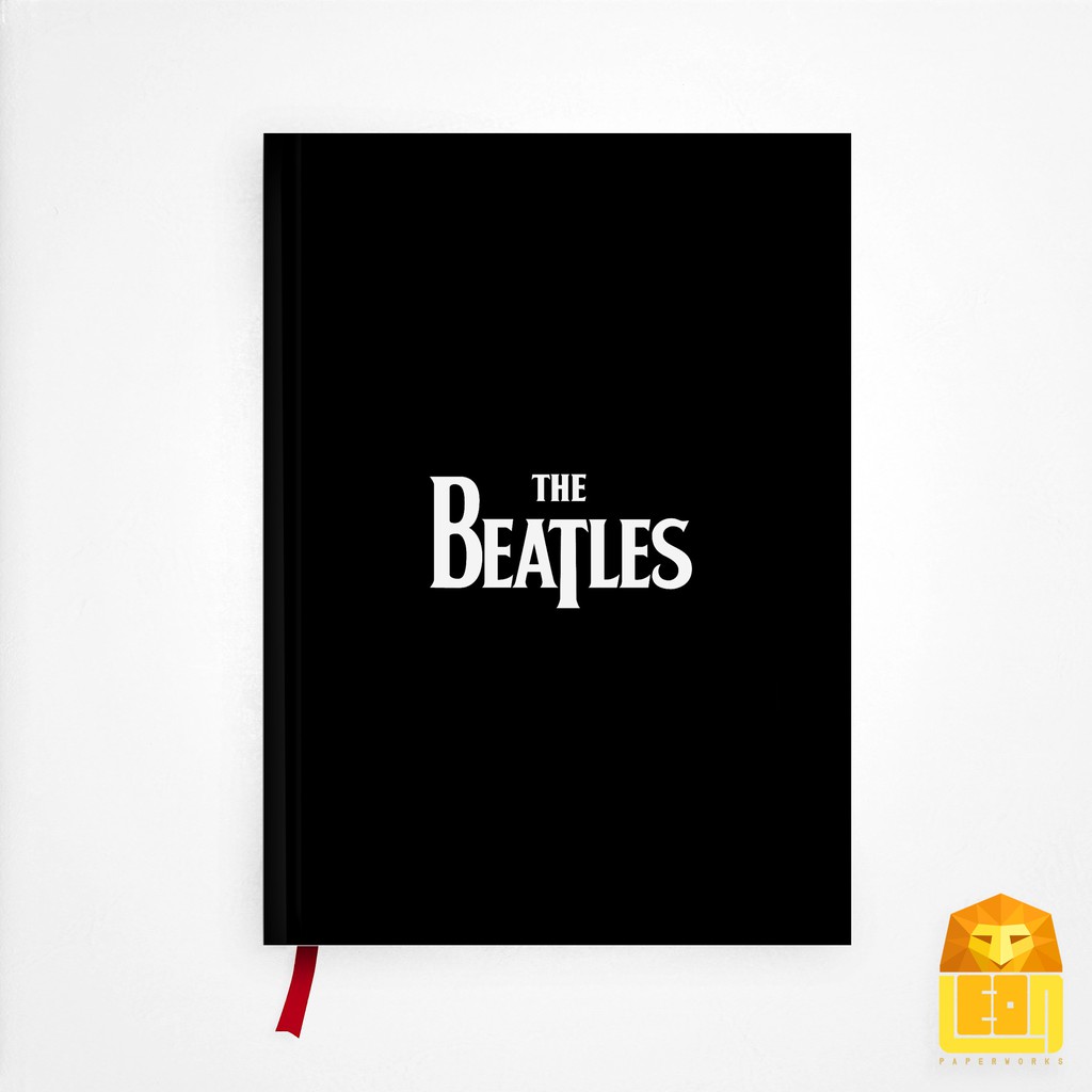 Notebook Agenda, Dotted, dan Polos The Beatles hitam