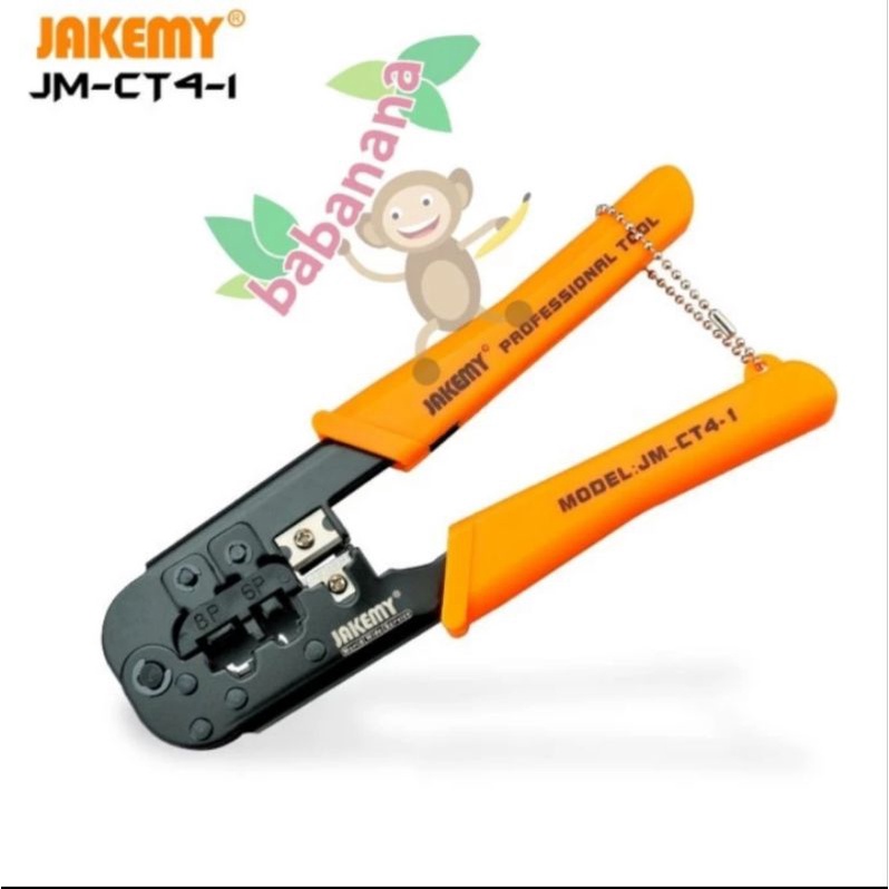 Jakemy crimping tool JM-CT4-1 lan kabel rj45 alat krimping cable tang