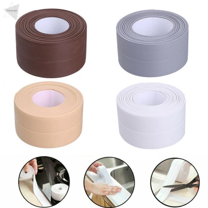 MAGIC CAULK TAPE - SEALING STRIP BATH WALL WATERPROOF