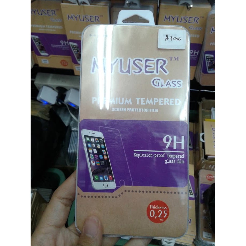 [termurah] My User Tempered Glass 9H Lenovo A7000 K3 Note Screen Protector 0.25
