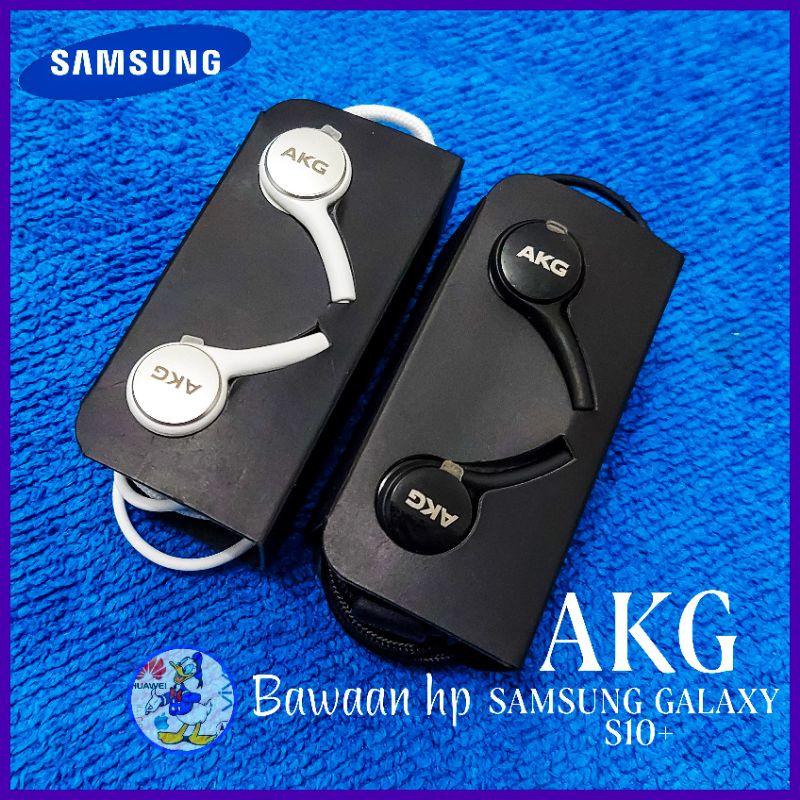 Headset Samsung S10+ Akg Original Asli Bawaan Hp