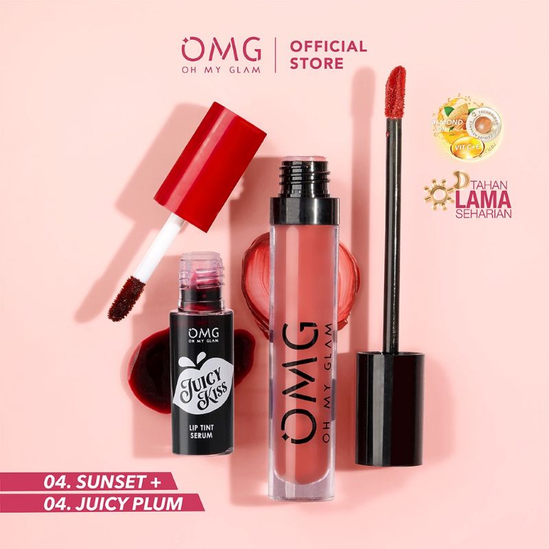 OMG OH MY GLAM MATTE KISS LIP CREAM/LIP CREAM OMBRE