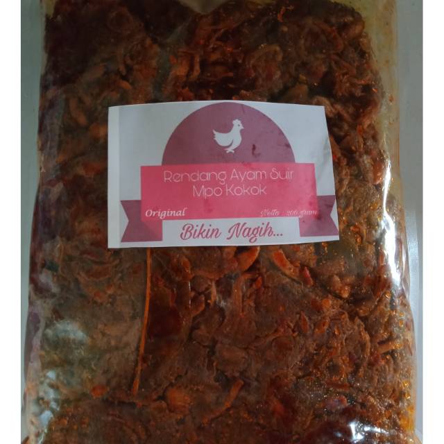 

Rendang suwir ayam