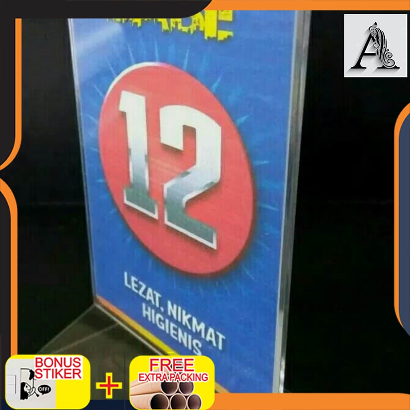 Grosir Nomer Meja Restoran