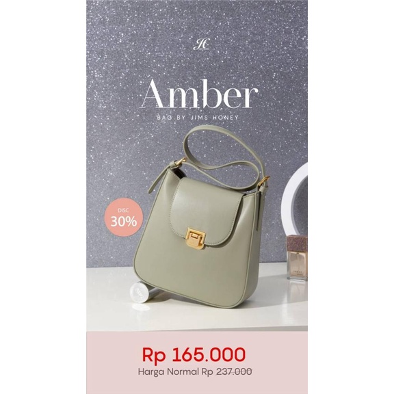 AMBER BAG JIMS HONEY