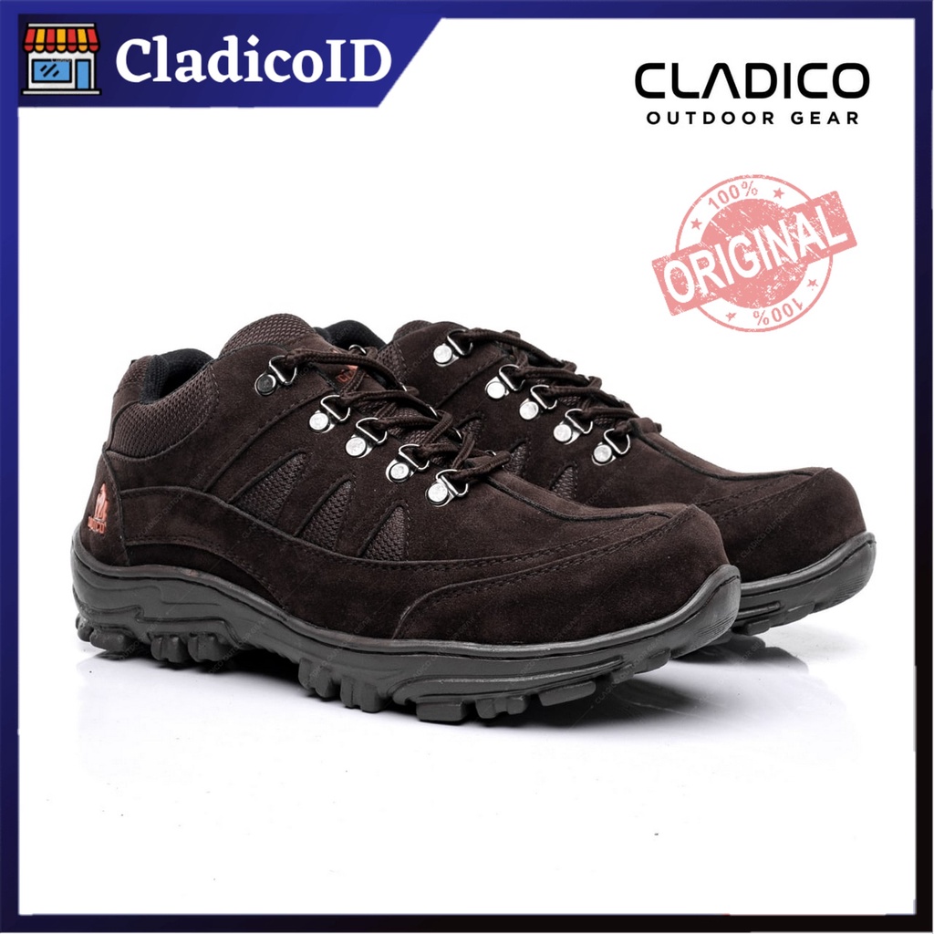 Sepatu Safety CLADICO OLIVER Sefty Shoes Pria Ujung Besi Kerja Proyek Outdoor Touring Boot Low Cut Savety Cowok