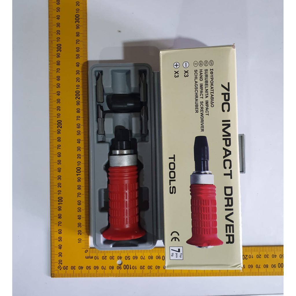 Obeng Ketok Set 7 Pcs Vessel Heavy Duty Impact