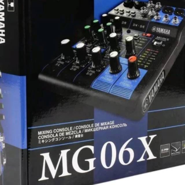 Yamaha Mixer yamaha MG-06X.mixer mini