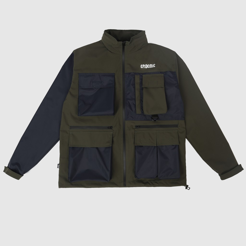 

Epidemic Marco Green Navy - Jaket Epidemic