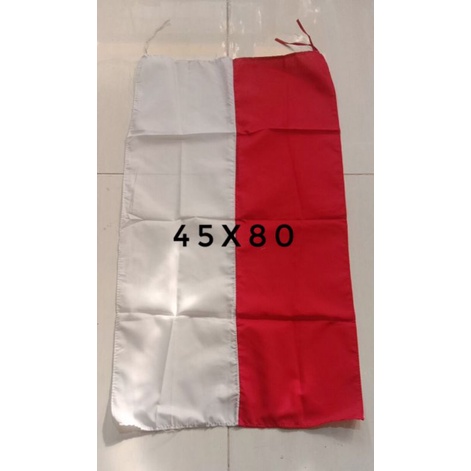 bendera merah putih ukuran 45x80, 60x90, 75x115, 80x115 cm