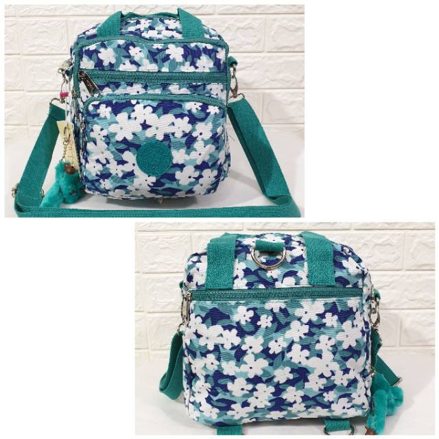 terlaris   BRANDED 100% ORIGINAL /  TAS KIPLING MOTIF 3in1 Bisa Selempang/Ransel/Jinjing  /TAS