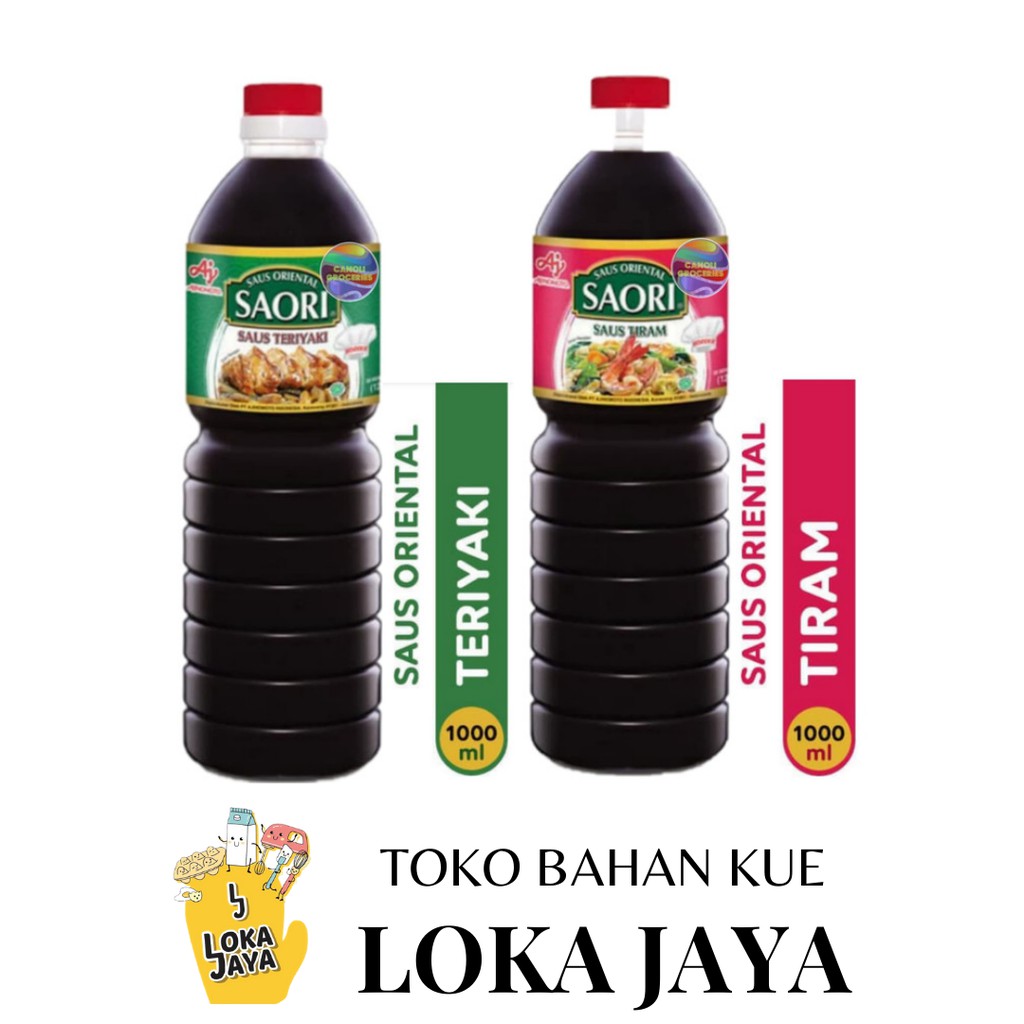 

SAORI ORIENTAL SAUS TIRAM / TERIYAKI 1 LITER