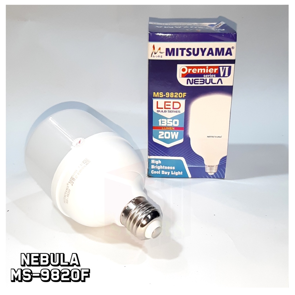 Bohlam Fitting LED Mitsuyama Nebula 20 Watt Super Terang Hemat Energy MS-9820F