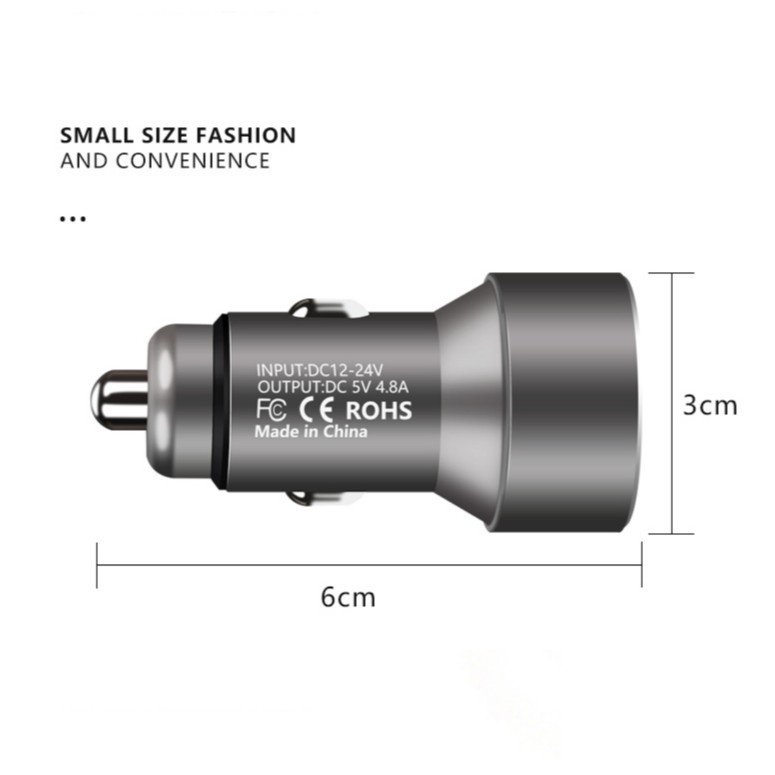 Charger Mobil MINI USB 4.8A / QC4.0 Fast Charging Untuk BMW F30 / F20 / F10 / E34 / E46 / E60 / E90 / G1 / G30 / X3 / X20