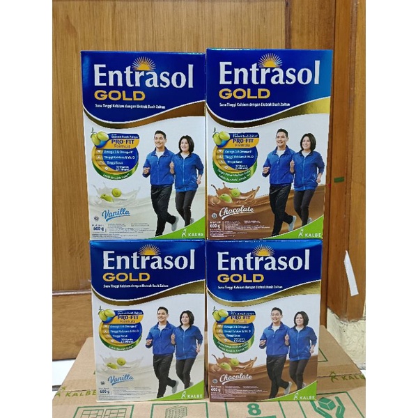 Entrasol gold 580 gr free 1 sachet entrasol quickstart