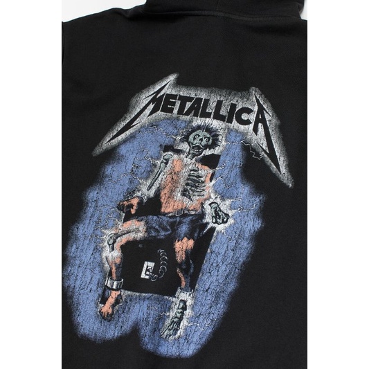 H&M Hoodie Black/Metalica