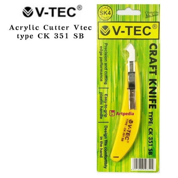

PISAU PEMOTONG ACRILIK V TEC / V-TEC KRAFT KNIFE