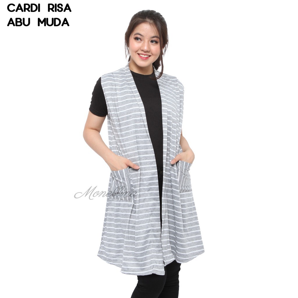 25 Inspirasi Keren Model  Gamis Cardigan  Pendek  Retired 