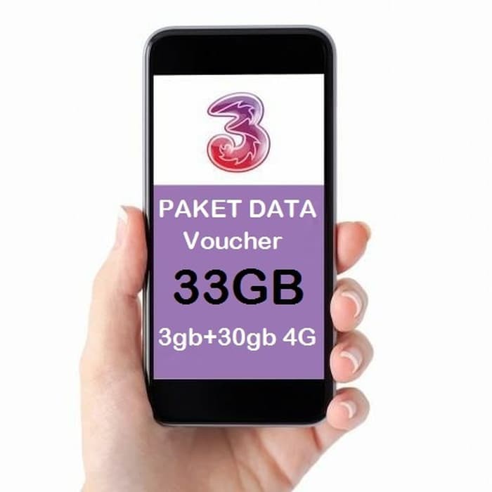 Voucher Tri 33GB