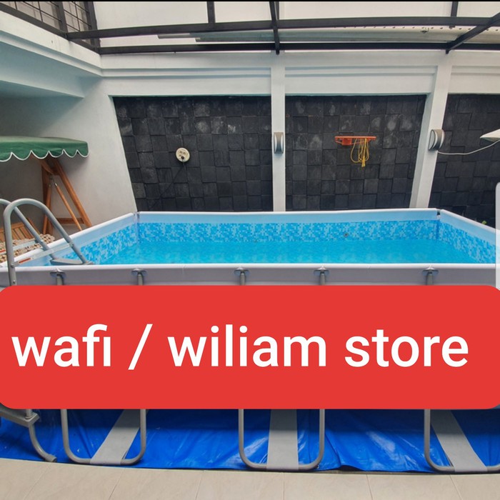 Bestway Kolam Renang Frame 412x201x122 Cm / BESTWAY KOLAM RENANG PORTABLE KOLAM RENANG ANAK JUMBO PR