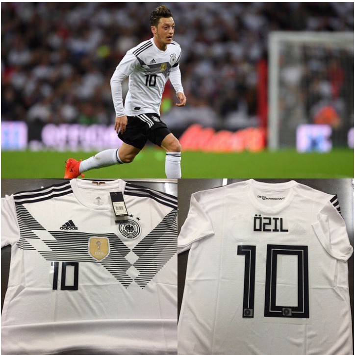 BAJU BOLA / FUTSAL Costum Jersey Jerman Home piala dunia official 2018 tambah namset font