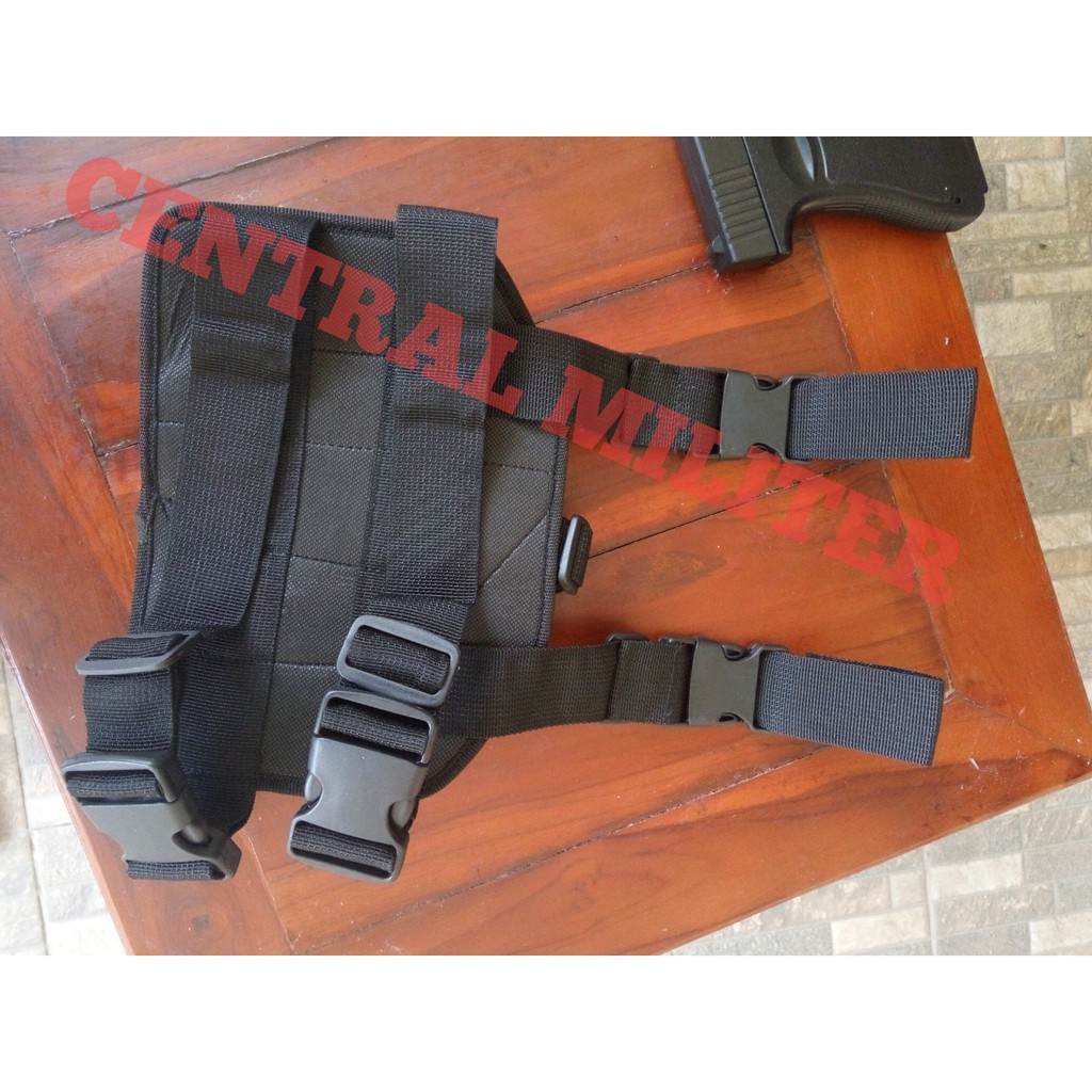 Sarung Pistol Paha/ Holster 9/ Pistol Case/ Airsoft