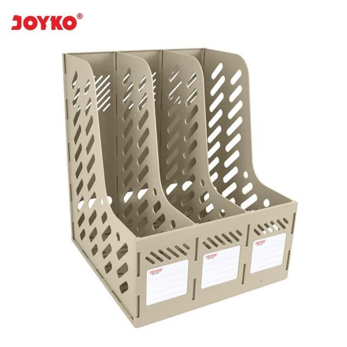 

NEW Box File Keranjang Plastik Rakit 3 Susun Joyko BOF-3GR Grey