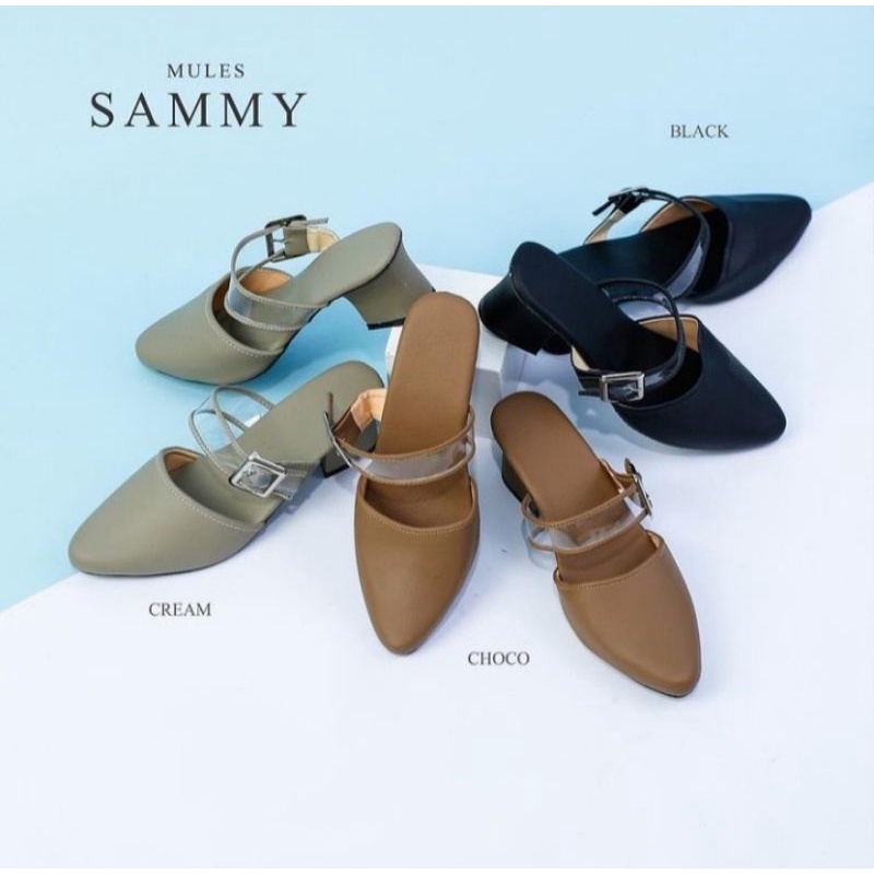 Sepatu Selop Wanita (Mules Sammy)