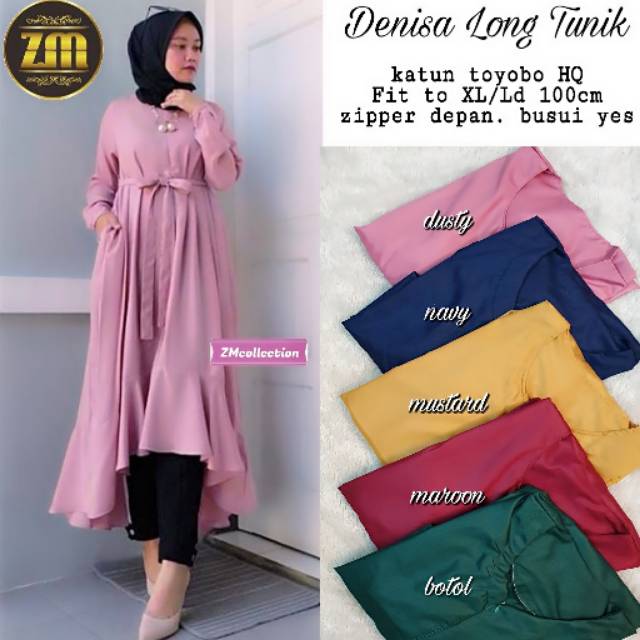 Denisa long tunik zm