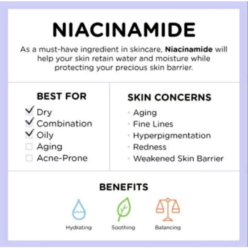 [10gr] NIACINAMIDE VITAMIN B3 COSMETIC GRADE NICOTINAMIDE NIACINAMIDE