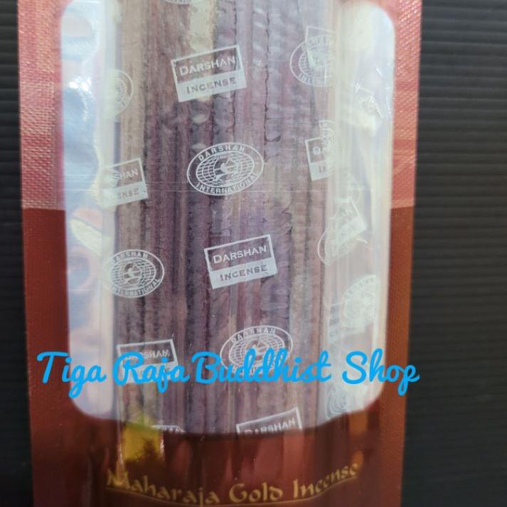 dupa lidi hio (50 sticks) darshan maharaja gold